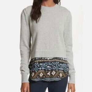 Veronica Beard Jensen Cashmere Silk Sweater